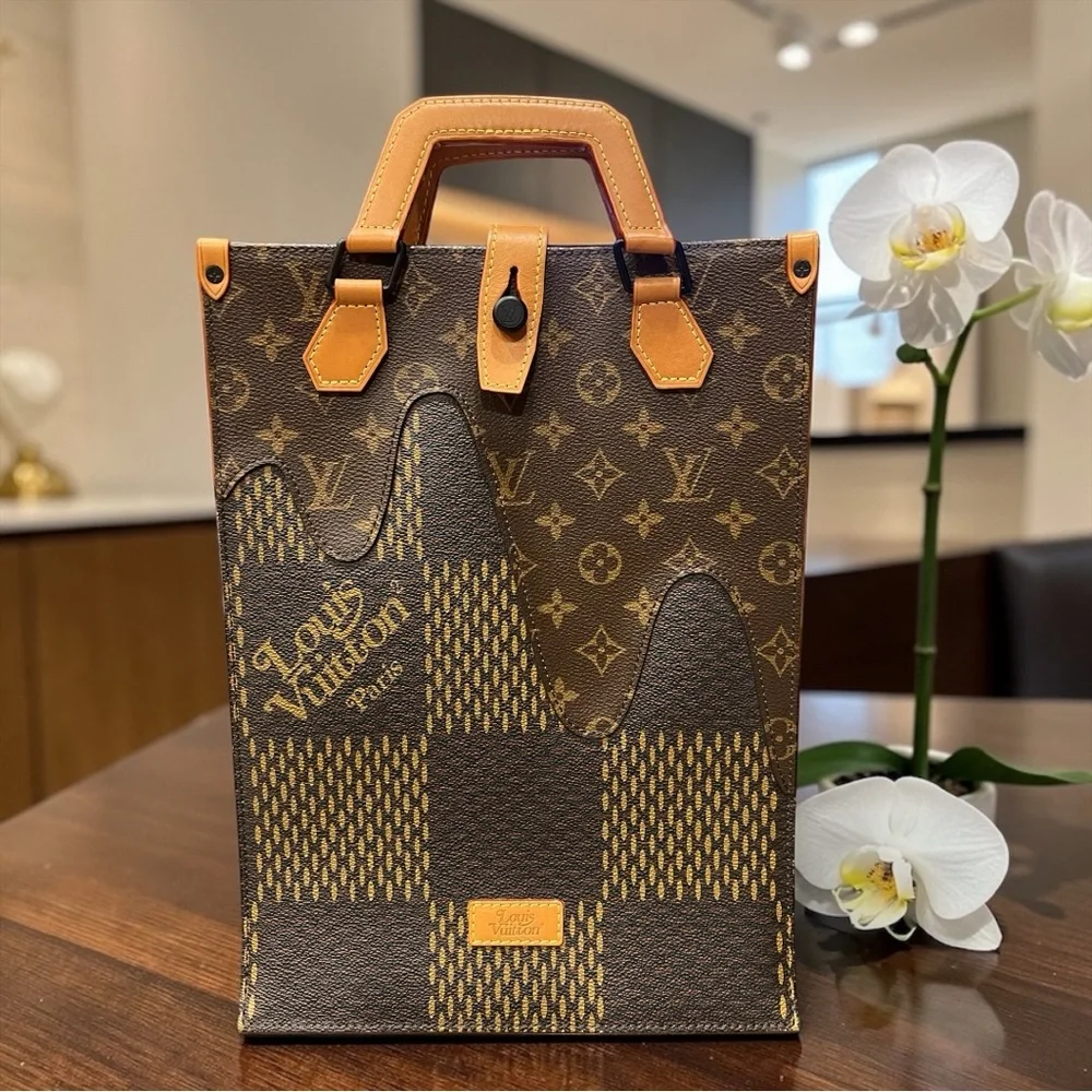 RARE LV x Nigo Giant Damier Ebene Mini Tote – LV² Collection